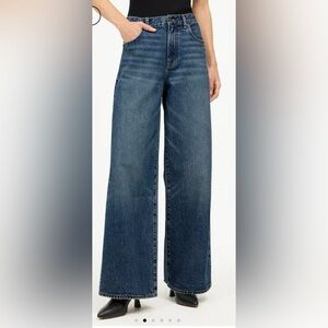Madewell Super Wide Leg Jeans Concho Wash
